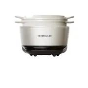 VERMICULAR Rice Pot Mini RP19A-WH 3-Cup 2.1L WHITE AC100V NEW RICE COOKER 100V