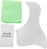Abaodam Transparent Guitar Pickguard for Folk Guitars Adhesive Scratch Protection Easy Application Removal Design No Residue Left Behind