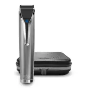 Wahl Waterproof Lithium-Ion Stainless Steel Grooming Kit & Storage Case - Silver