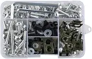 Motorcycle Fairing Bolt Kit Motorcycle Complete Fairing Bolt Screws Kit for Suzu&ki for SV650 for SV650S for SV1000 2003-2006 2007 2008 2009 2010 2011(Silver)