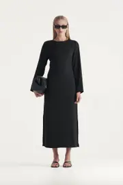 Elisabetta Dress Black Size 6 | Elka Collective
