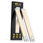 Under Cabinet Lights, 40 LED Rechargeable Battery Operated Motion Sensor Light