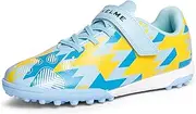 [KELME] Boys Girls Soccer Cleats Youth Firm Groud Athletic Outdoor Trainning Football Shoes for Little/Big Kid