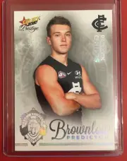 2020 AFL Select Footy Stars Prestige Platinum Brownlow Predictor PATRICK CRIPPS