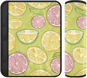 Green Lemon Fruit Cartoon 2 pcs seat Belt Strap Cover, Release Stress to Your Neck and Shoulders, Shoulder pad for seat Belt for Sedan Van Bag 10x7.7 in Protector para cinturón de