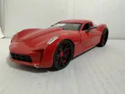 JADA BIGTIME BTM 2009 CHEVY CORVETTE STINGRAY CONCEPT CANDY RED 1:24 NEW NO BOX