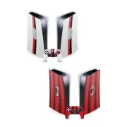 AC MILAN 2023/24 CREST KIT VINYL SKIN DECAL FOR SONY PS5 DIGITAL EDITION BUNDLE