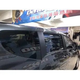 Toyota Sienta 全車貼3m極光隔熱紙。車身含後檔貼m40前檔貼m70. 特價15000