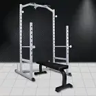 Power Cage - Power Rack - Squat Rack - Weights Bench Press + Flat Weight Bench
