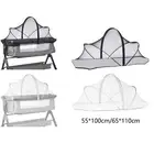Baby Crib Tent Net Bedside Sleeper Crib Tent Universal Foldable Cot Netting
