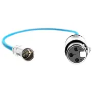 Kondor Blue Right Angle Mini XLR to XLR for 6K Pro/C70 - 43cm