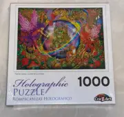 Faerie Glass Holographic 1000 Piece Puzzle Cra•Z•Art New In Box