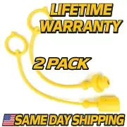 (2 Pack) Hydraulic Cap & Plug Set fits Kubota 7J245-66320, 7J245-66420