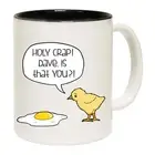Holy Crap Dave Chicken Egg GIFT BOXED Funny Mugs Novelty Coffee Mug Cup