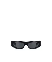 Retrosuperfuture Pharoah Irregular Frame Sunglasses One size black