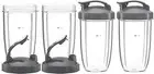 4x Replacement 32oz Cups Flip Top To Go Lid for NutriBullet 600w 900w AU NEW