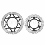 Front Rear Brake Disc Rotor For KAWASAKI EX250 Ninja 250R 2008-2012 2009 2010 11