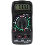 Xl830L Digital Lcd Multi Meters Volt Meterr Ammeter Ac/Dc/Ohm Volt Current Tester+Aneng Smd Chip Component Lcr Testing Tool Multimeter Pen Tweezer Red