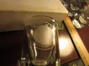 University of Illinois-etched logo -3" Heavy Shot Glass-by Libbey -new