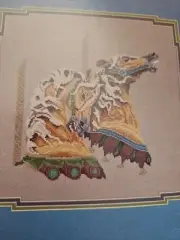 Pegasus Carousel Steeds Cross Stitch Chart