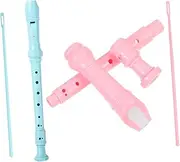 JOINPAYA German Style Flutes Set Soprano Recorder for Boys and Girls Abs Material Easy to Carry Great for Music Lessons Present
