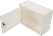 CANIGHT Box Plastic Storage Case with Lock and Keys Durable Keepsake Container for Cash Documents Jewelry Compact Design for Dorm Office and Home Use Easy to Clean and Maintain