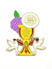 10 First Communion Grapes Foam Favors 7" Recuerdos Primera Comunion Caliz Uvas