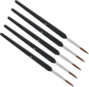 BUTIFULSIC 5pcs Portable Pollination Brush for Fruit Trees Vegetables and Flowers Manual Herb Pollination Tool and Increased Yield