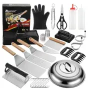 Professional Grade Griddle Accessories Kit - 30PCS Set