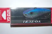 yo zuri rattl'n vibe bass series sinking f1019-bt blue silver 5/8oz 2 1/2"