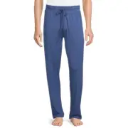 Hanes Men's Modal Spandex Slate Blue Pajama Sleep Pants size 5xl 48" waist