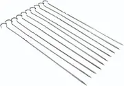 Stainless Steel BBQ Skewers Set Safe Durable Long for Grilling Outdoors