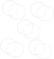 10Pcs Filter Sealing Ring Assortment Kit for Filter Housings Compatible with Membrane and Water Purification Systems