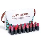 Just Herbs Ayurvedic Creamy Matte Lipstick Micro-Mini Kit Set Of 16