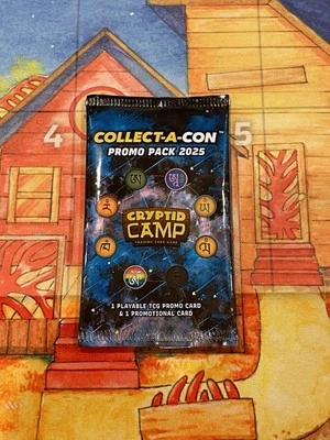 2025 Cryptid Camp TCG COLLECT-A-CON Miami Promo Pack - EXPLOSIVE RABBIT - NEW