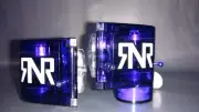 RIP N ROLL replacement roll off canister set Purple motocross goggles Large Pin