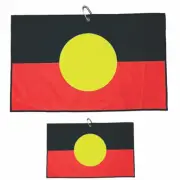 Indigenous Flag Cart Golf Towel