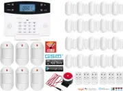 E20 WiFi IP TUYA APP Wireless DIY Home Security Alarm Burglar System Auto Dialer