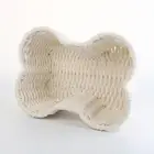Handwoven Storage Basket Dog Toy Bin Organizer for Living Room Cabinet Table