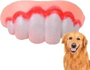 Funny Dog Teeth - Funny Silicone False Teeth | Dog Games Accessories for Floor Play Family Travel Christmas Home Outdoor Friends