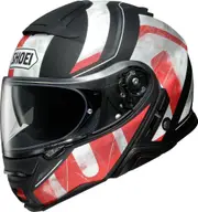 Shoei Neotec 2 Jaunt Helmet, black-white-red, Size 2XS for Women Black White Red