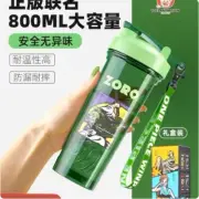 Japanese anime One Piece Zoro WANO shake cup fitness water cup