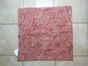 Pottery Barn Marisol Embroidered Pillow Cover Floral Bird 20" #1773