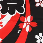 Japanese Traditional festival coat with Belt Yukata,Silk Print, From Japan F / S