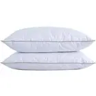 ® Goose Feathers and Down Pillow with Diamond Quilting with 100% Cotton Cover...
