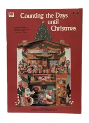 Vintage Whitman Counting The Days Until Christmas Book New