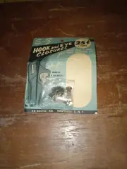Vintage E-Z Buckle Inc. Hook & Eye Closures USA MADE No. 1007 NEW!