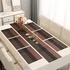 PVC Set of 6 Mats for Dining Table with Runner AR2308