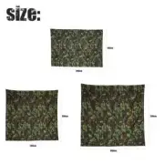 Camouflage Outdoor Portable Lightweight Rainproof Mat RainTent Tarp Shelter