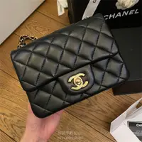 在飛比找蝦皮購物優惠-二手正品Chanel A35200 mini square 